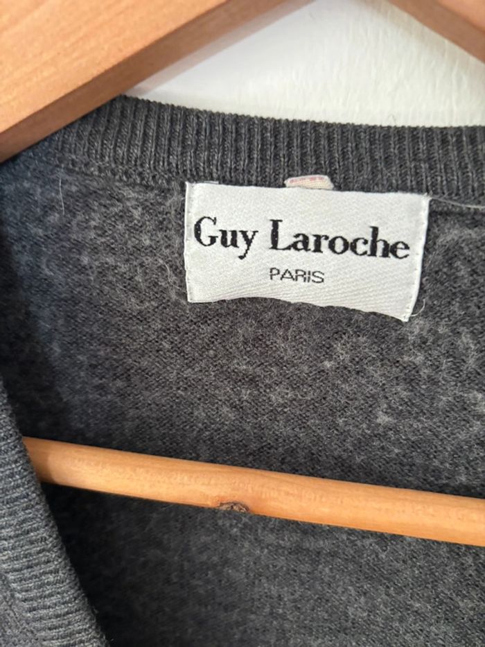 Pull col en V taille L Guy Laroche - photo numéro 3