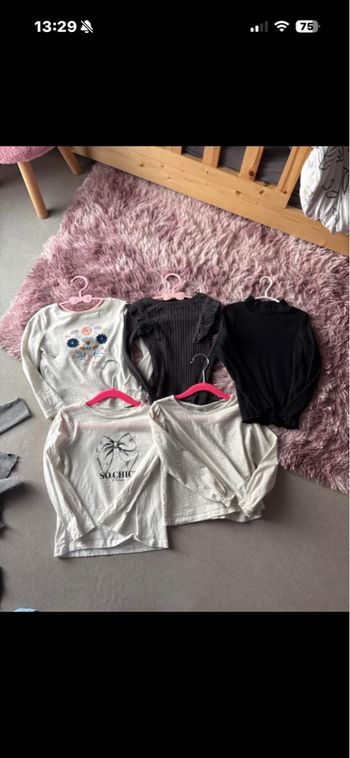 Lot t shirt manche longue