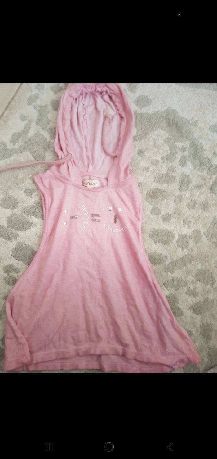 Gilet sans manches 8 ans