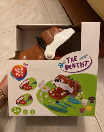 Jeu dentiste chien