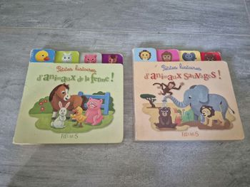 Lot de 2 livres petite histoire des animaux Fleurus