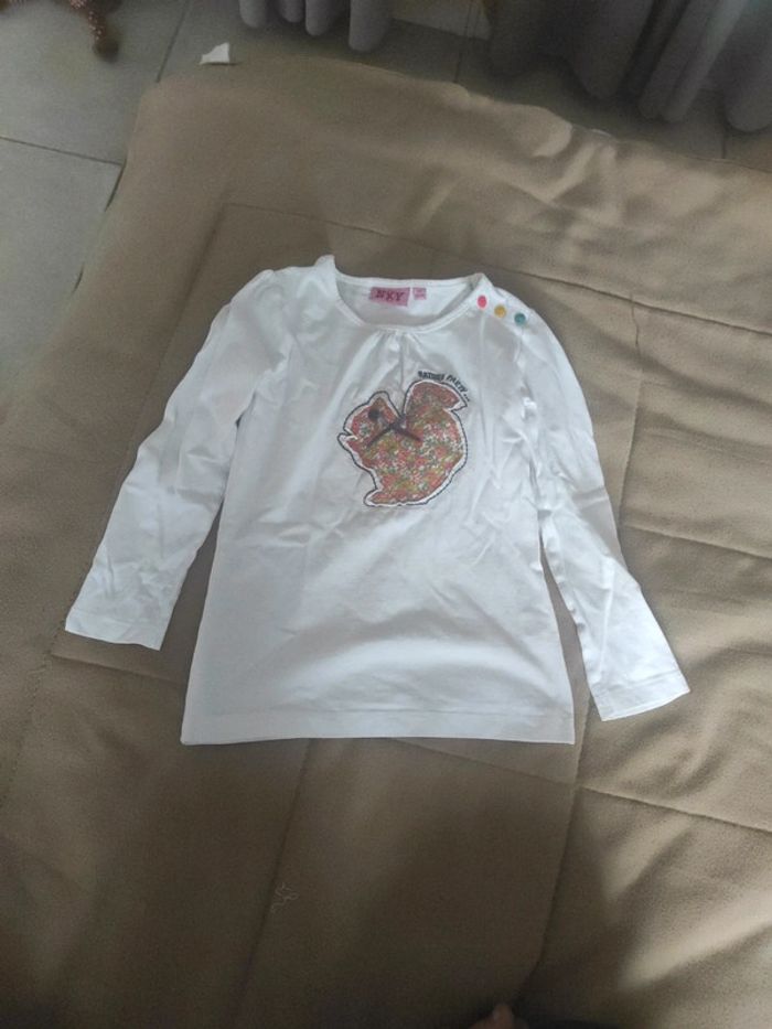 Tee shirt manches longues nky 6 ans