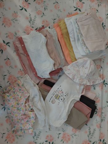 Lot de 30 vêtements bébé fille 3 mois