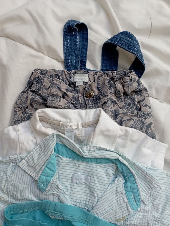 Lot 5 PCS garçon marques diverses 12 mois neuf 10€ - photo numéro 2