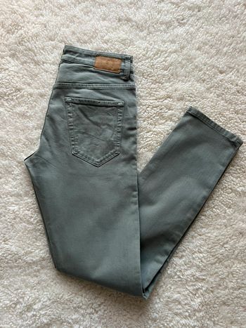 Jean straight vert clair Celio 38