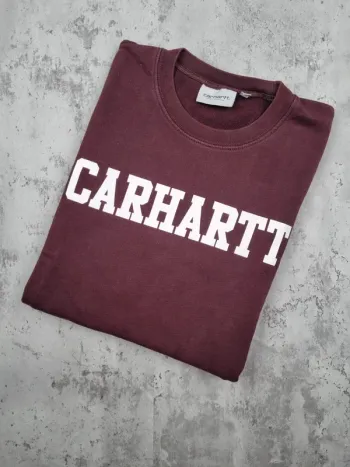 Sweat Carhartt bordeaux, XS Hommes