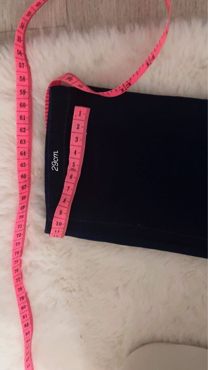 Pantalon jean slim bleu marine - photo numéro 5