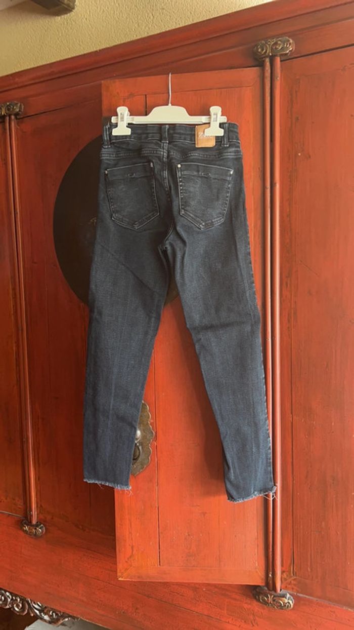 Zara jean taille 32 gris anthracite - photo numéro 5
