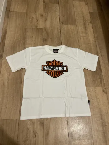 T-shirt blanc Harley Davidson 14ans