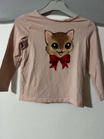 Tee shirt fille taille 2/4 ans marque H&M très bon état