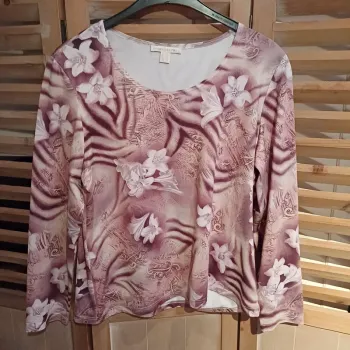 Débardeur rose femme taille 42 / 44 , Un jour ailleurs