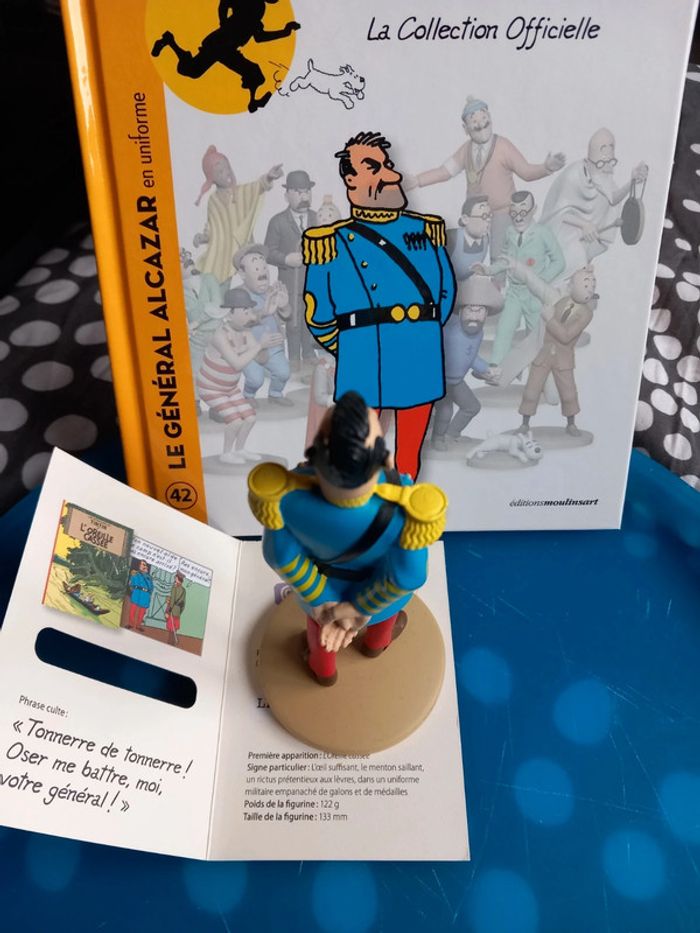 Figurine le général Alcazar en uniforme - photo numéro 5