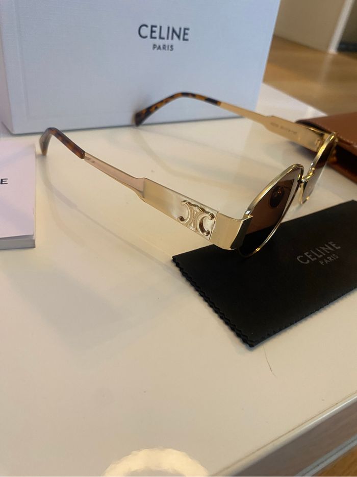 Lunettes de Soleil Celine triomphe verre marron - photo numéro 5