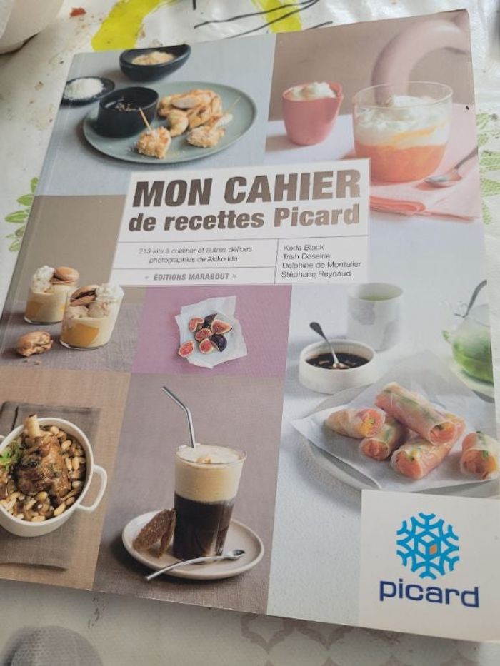 Mon cahier de recettes picard