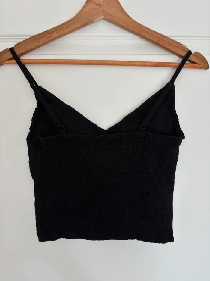 Débardeur court dentelle noir Pimkie taille XS - photo numéro 6