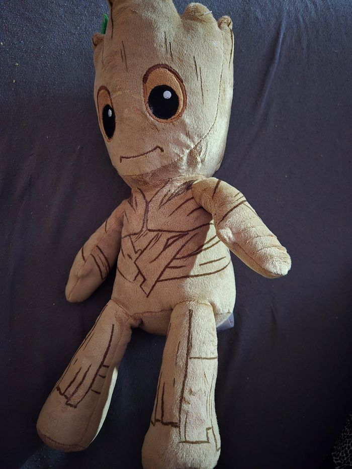 Peluche maître yoga et je s'appelle groot - photo numéro 3
