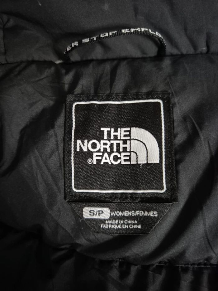 Veste d'Hiver The North Face - Blanc Cassé avec Capuche en Fourrure - photo numéro 10