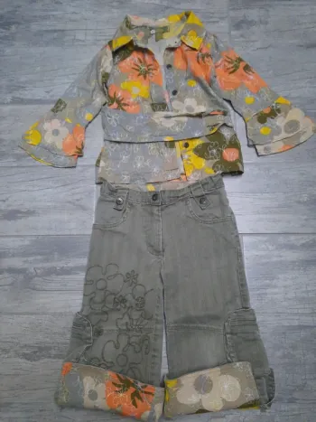 Ensemble chemisier et pantalon