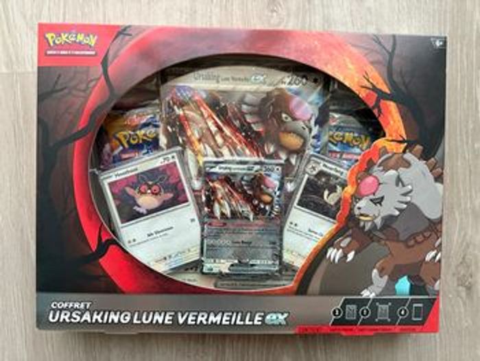Coffret Pokémon Ursakinglune Vermeille Ex
