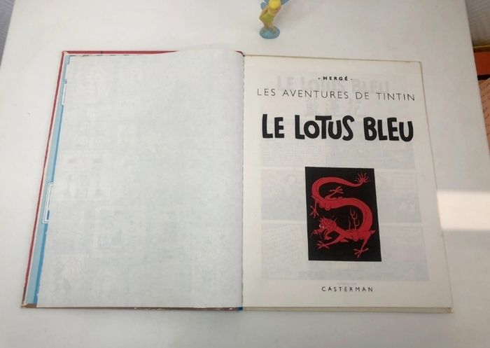 Tintin  le lotus bleu - photo numéro 3