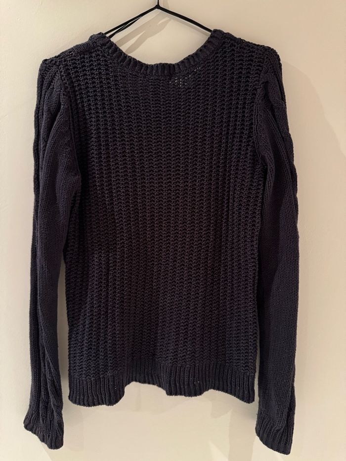Pull col rond en maille - H&M - photo numéro 3