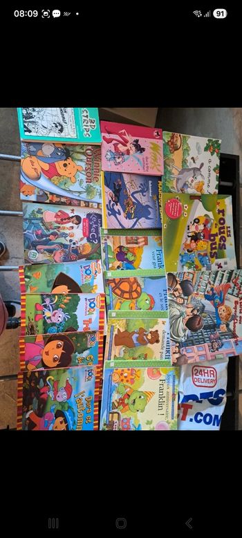 Lot de divers livres 