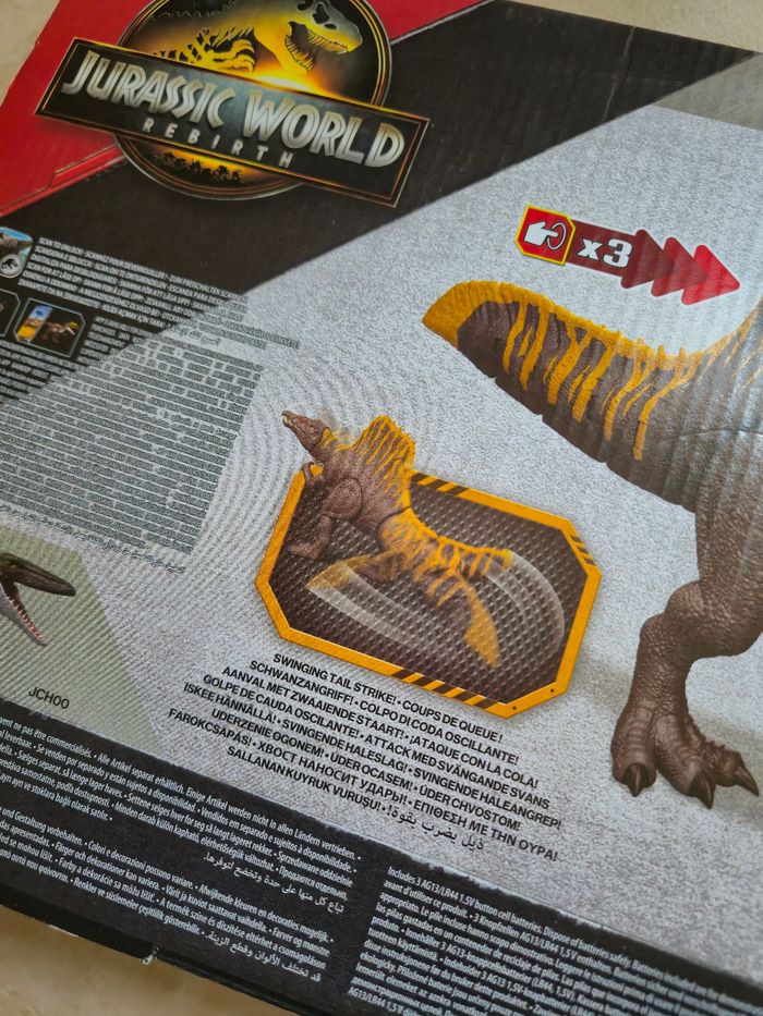 Spinosaure spinosaurus jurassic World Mattel articulé - photo numéro 8
