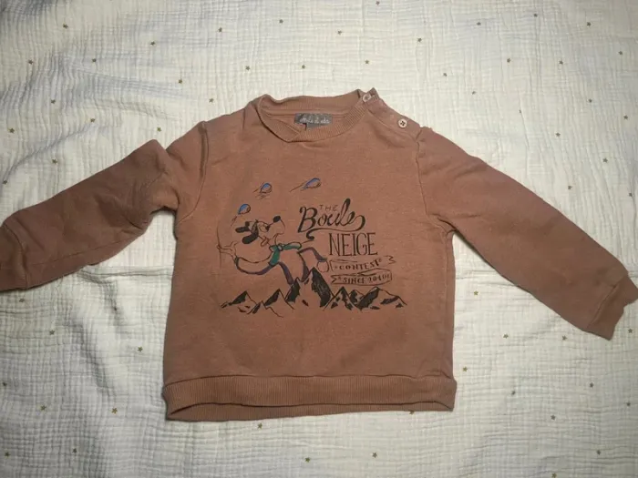 Lot de deux tee shirts 18 mois - photo numéro 2