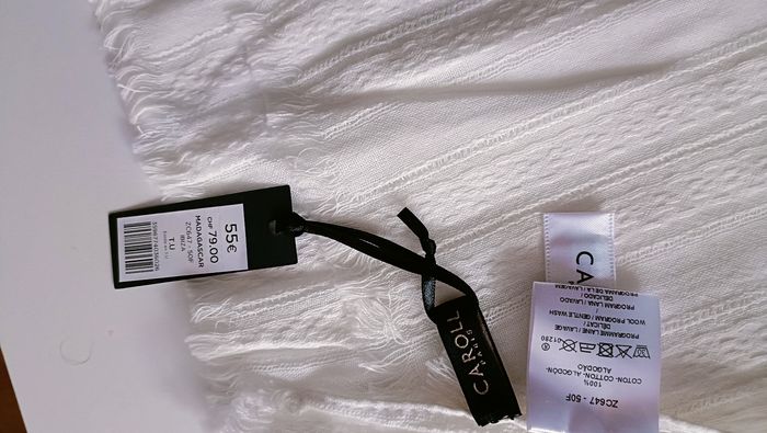 Étole blanche - photo numéro 2