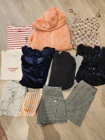 Lot vêtements fille