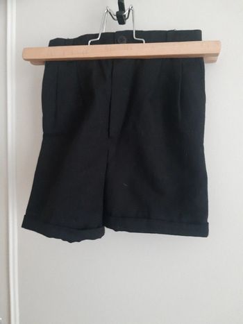 Short habillé noir