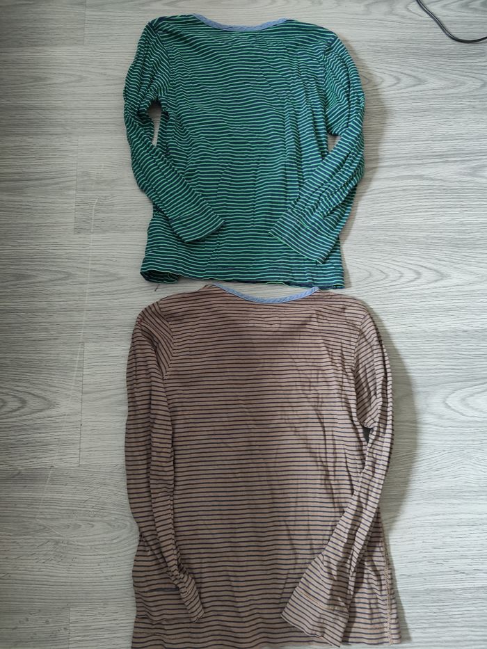 Lot tee shirt manches longues garçon en 8/ 10 ans h& m - photo numéro 5