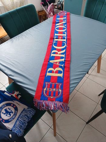 Écharpe foot FC Barcelone Barcelona Espagne espana
