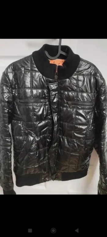 Blouson doudoune noire AFF M