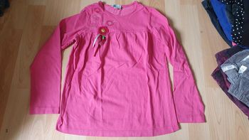 Tee-shirt rose 10 ans Verbaudet okids fille ado