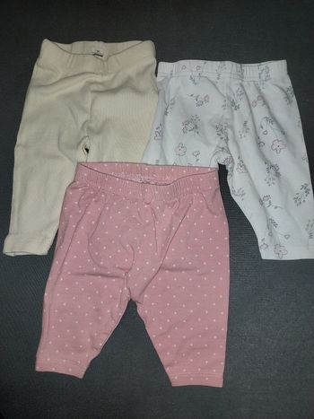 3 pantalons fin