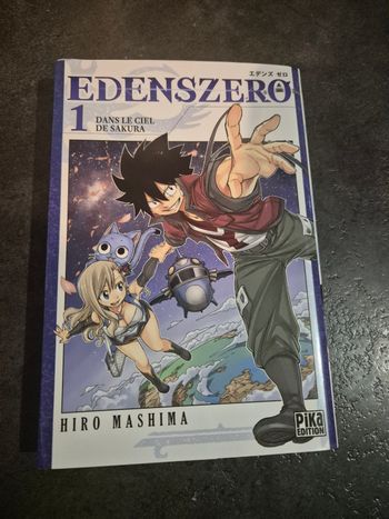 Livre manga titre Edenszero tome 1