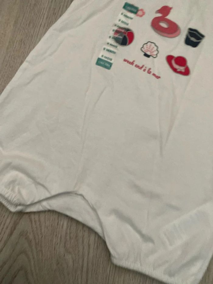 Pyjama, barboteuse, marque Obaibi taille 9 mois 71 cm neuve - photo numéro 2