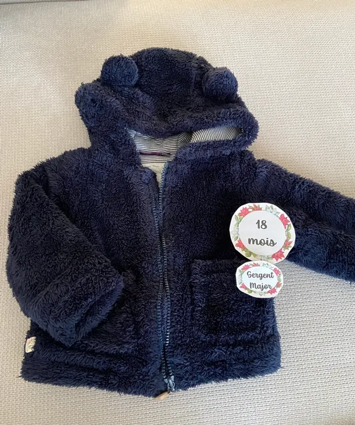 Manteau Sergent Major 18 mois - photo numéro 2