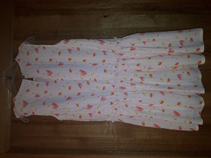 Robe rose marque la Cie des petits taille 6 ans - photo numéro 2