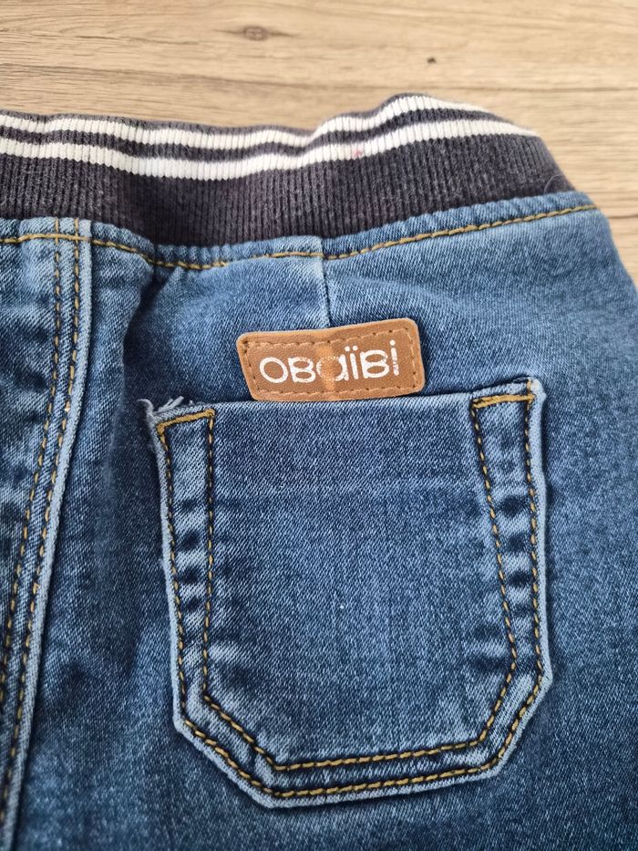 Jeans bleu, Obaïbi, 18 mois - photo numéro 3