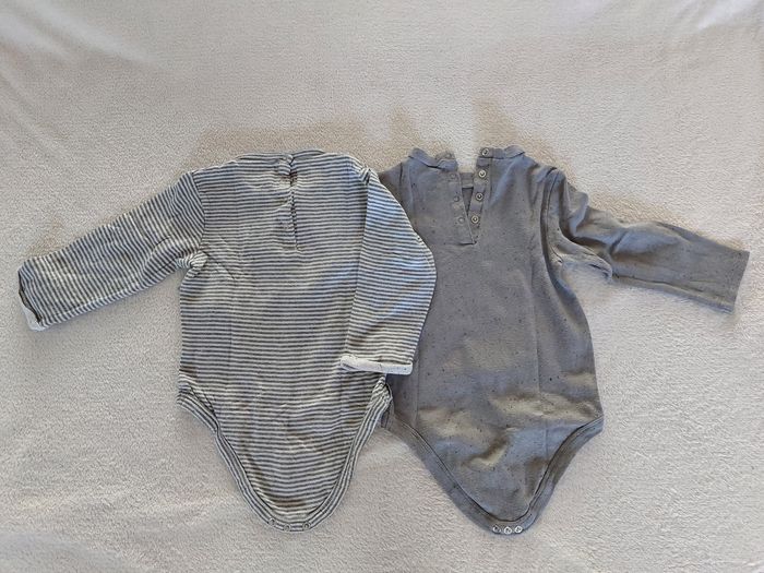 Lot de 2 bodies ML 24 mois - photo numéro 2