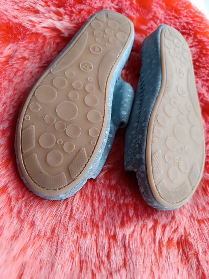 Mules en Cuir Nubuck P. 37 Saniflex - photo numéro 11