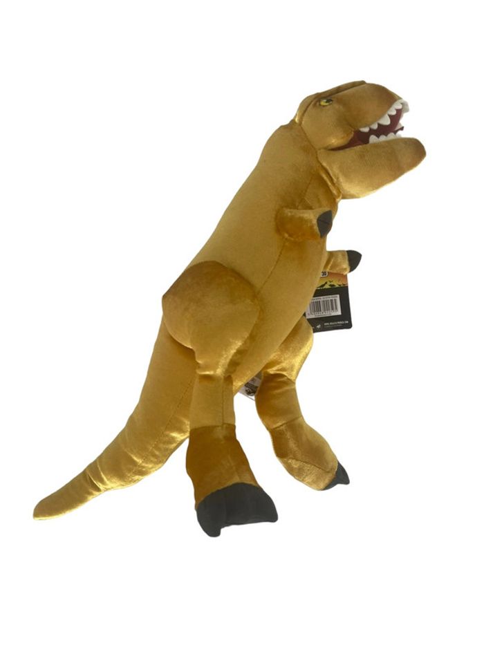 Peluche Jurassic Park 30 eme anniversaire T-Rex Gold 30 cm neuf - photo numéro 2