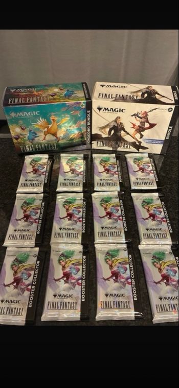 5 boosters collector Magic final Fantasy 