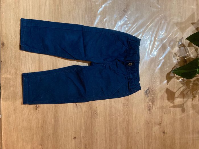 Pantalon Z bleu marine taille 18 mois