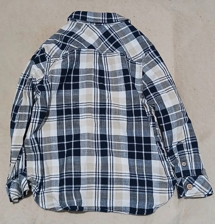 Chemise à carreaux orchestra 4ans - photo numéro 2