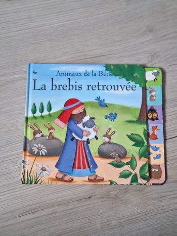 Livre cartonné " la brebis retrouvée"