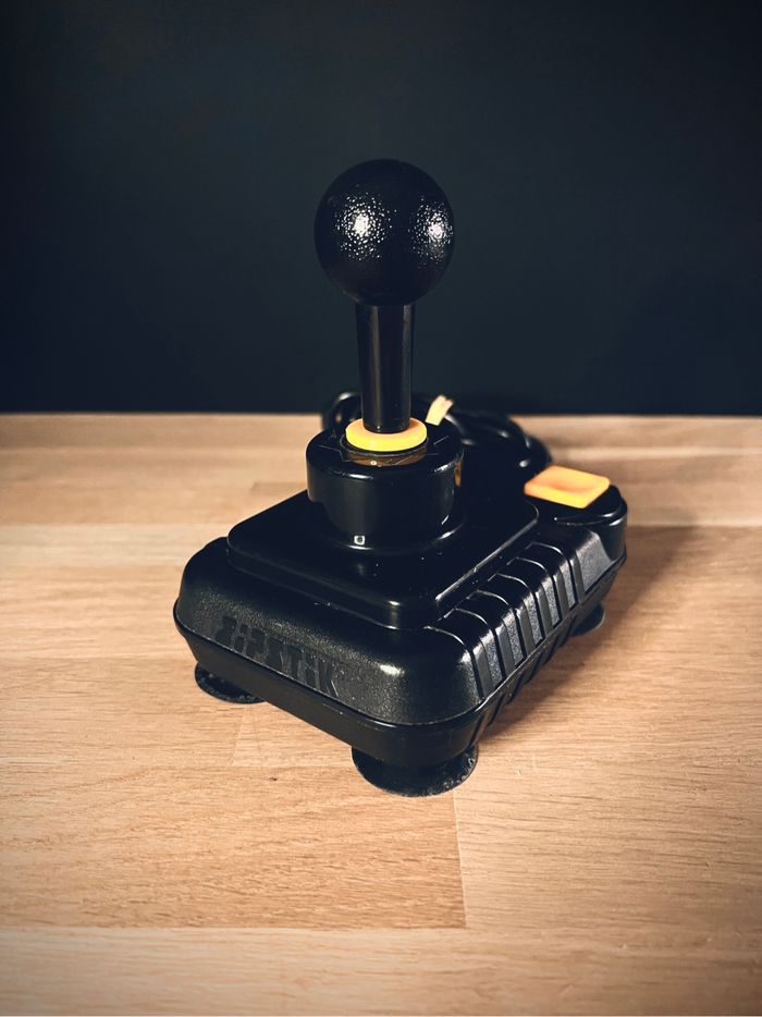 Lot de 2 Joystick Atari Commodore 9 Pin - Quickshot SVI - ZipStick - photo numéro 7