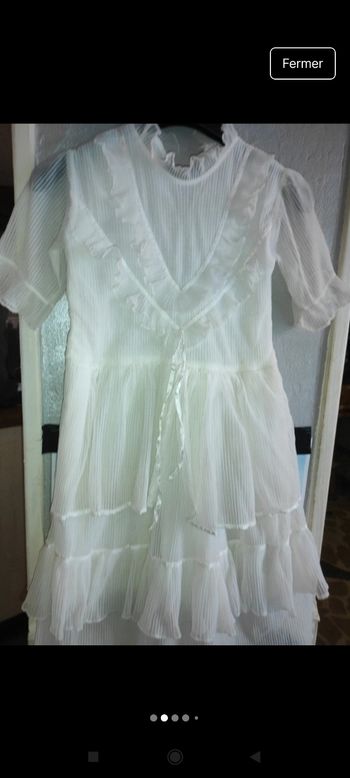 Très belle robe fille vintage e6